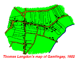 Langdon's map, 1600