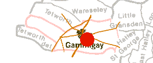 Gamlingay Map
